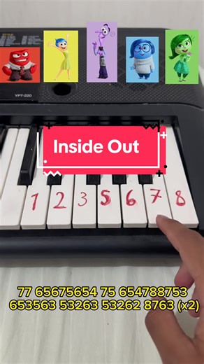 Learn How to Play Inside Out Theme on Piano
