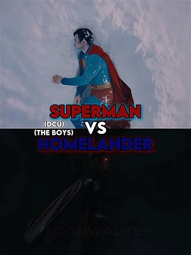 Superman vs Homelander