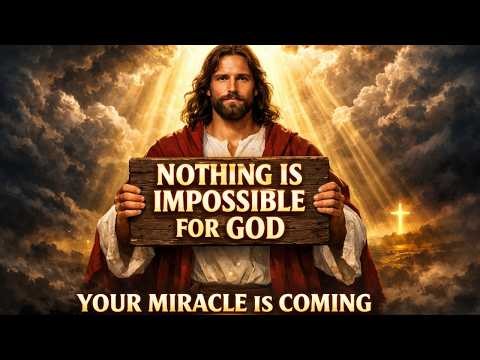 NOTHING IS IMPOSSIBLE FOR GOD | YOUR MIRACLE IS COMING | God's Message Today For Me