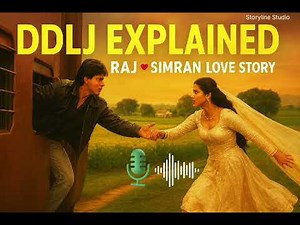 Dilwale Dulhania Le Jayenge Explained | DDLJ Full Movie Story in Hindi | Storyline Studio