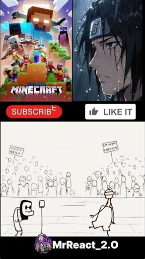 Itachi Vs Minecraft: Uchiha Power Breaks the Block World?! 🔥🌋