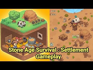 Stone Age Survival : Settlement Game Gameplay