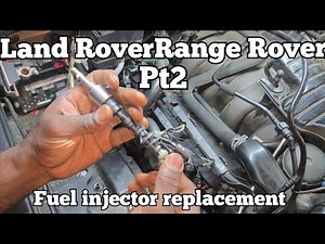 Replacing range rover fuel injector pt2