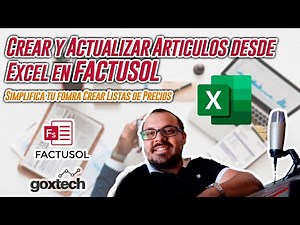 | Updating a Price List | with Excel in FACTUSOL 2021 📊