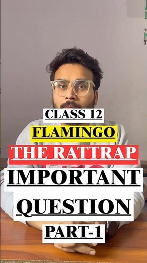 The Rattrap Important Questions Part 1 | Class 12 CBSE English | Board Exam Preparation #pyq #exams