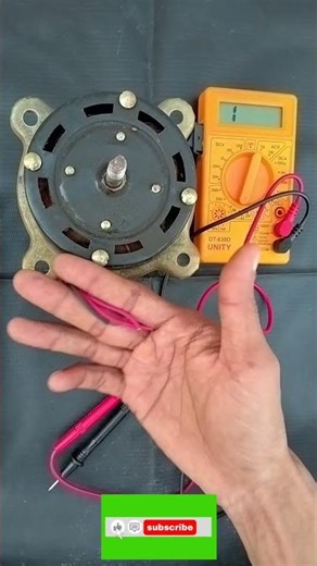 How to Check Single Phase Motor With Multimeter मल्टीमीटर से सिंगल फेज मोटर कैसे चेक करें