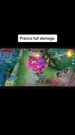 Insane Franco Full Damage Build in Mobile Legends!