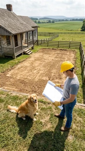 Building a Luxury Farmhouse Dog House for My Golden Retriever | Amazing DIY Timelapse