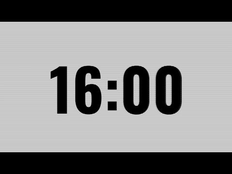 16 Minute Timer