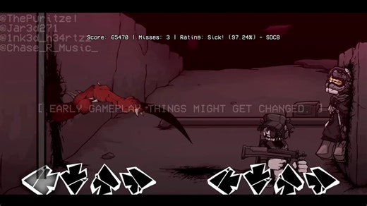 『暴力迪吧/FNF』优质模组 Madness Eclipse 官方泄露1分钟实机演示