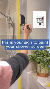 79K views · 104 reactions | This is your sign to paint your shower screen! Thanks to @newbuildtohome for the inspiration #homerenovation #diy #homedecor | Family Handyman | Facebook
