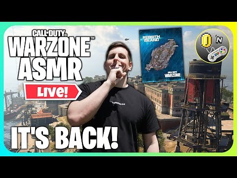 (ASMR Gaming) Call Of Duty Warzone REBIRTH IS BACK! (Relaxing Controller Sounds)