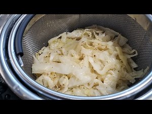 Instant Pot Ultra Mini Steamed Cabbage 3qt Pressure Cooker