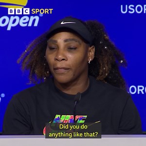 Serena Williams has been VERY honest at the US Open... 😅 | BBC Sport