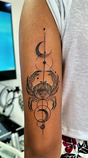Cancer Zodiac Tattoo Ideas and Inspiration