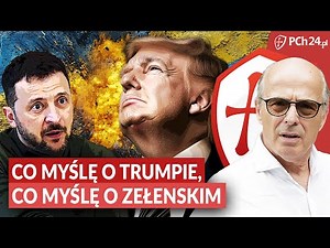 POSPIESZALSKI NIE GRYZIE SIĘ W JĘZYK: CO MYŚLĘ O TRUMPIE, CO MYŚLĘ O ZEŁENSKIM?