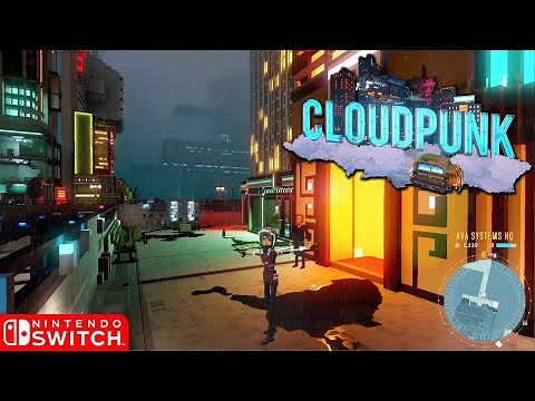 Cloudpunk - Nintendo Switch Gameplay (2020)