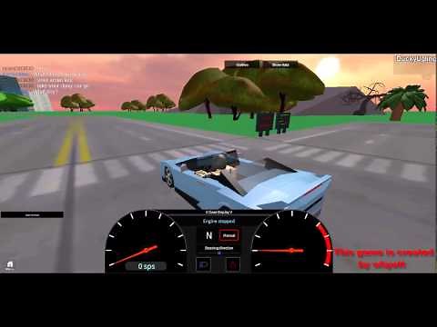 [ROBLOX] - Driving Test - How to drive