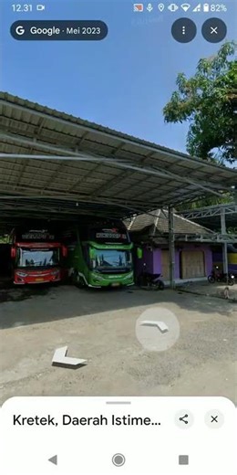 garasi bus idaman transport #busmania #basuri #garasibus #buspariwisata