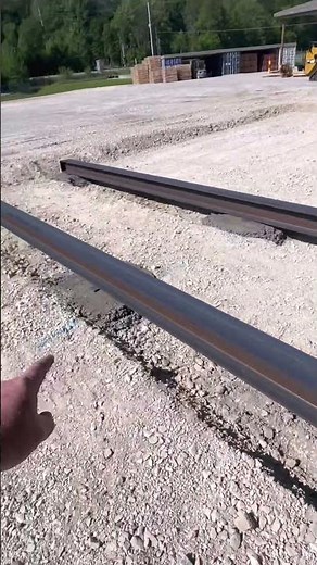 How I placed steel I beams in shop floor. Full video to follow later #shorts #ibeams