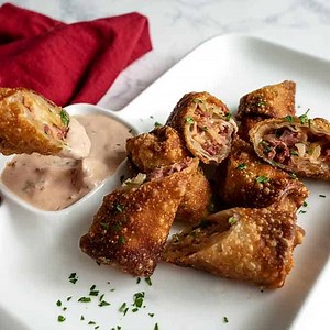Reuben Egg Rolls