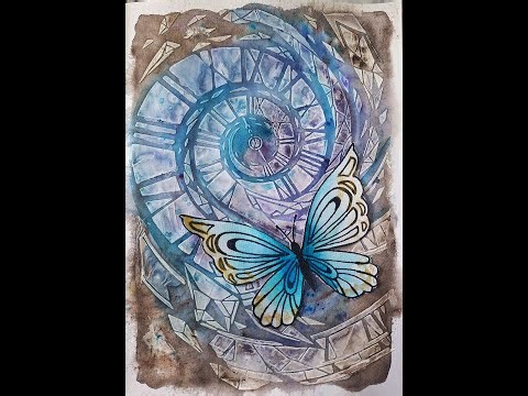 Mixed Media Art Journal Page