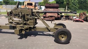 Bofors AA 40mm -1943 en restoration.... | Military Classic Vehicles