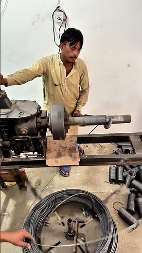 Old Method of Making Rolling Shutter Spring #shorts