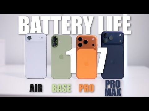 iPhone 17 Battery Test