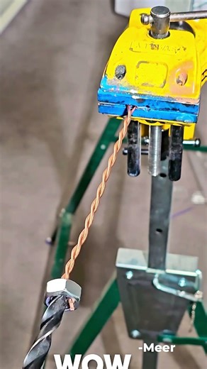 Drill Machine Trick to Twist Copper Wire | Strong Cable Making
