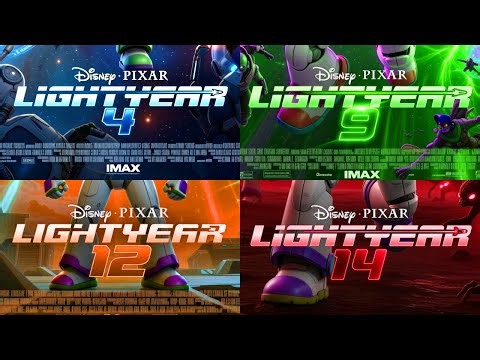 Lightyear: Posters Evolution 2000 to 2100