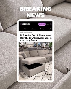 6.1K views · 18 reactions | Strike a pose Amber, you're in Cosmo! ✨ Our very own Amber sectional is featured as one of the top "TikTok-viral couches." Use AMBER15 to get 15% off the sleeper now through March 31st to celebrate! > https://bit.ly/cf-amber-promo | CITY Furniture | Facebook