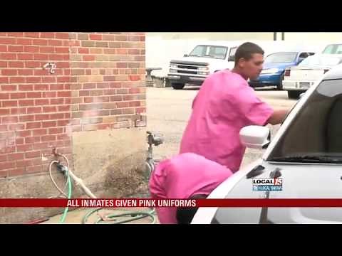 Pink Uniforms For Citronelle Inmates
