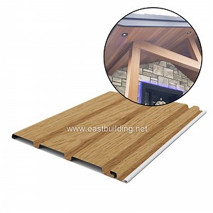 [Hot Item] Waterproof Fireproof Outdoor Plastic Roof Wall Cladding Panels Cheap PVC Soffit Ceiling Panels for Indoor