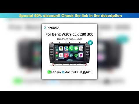 Exclusive Android 13 For Mercedes Benz CLK W209 W203 2005-2012 Car Multimedia Video Player CarPlay•