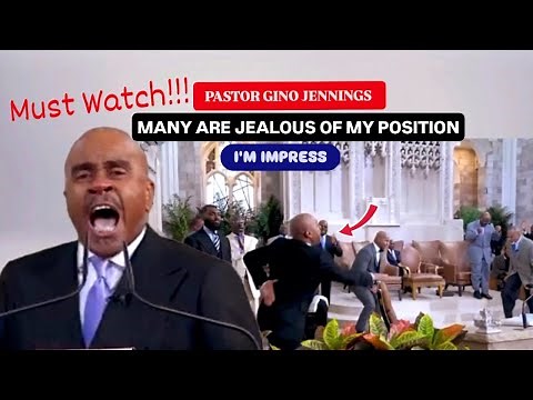 The Moment Pastor Gino Jennings was Filled with the Holy Spirit