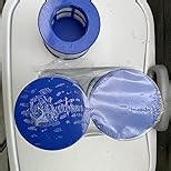 Hot Tub Replacement Filter Cartridges - Compatible with All RELXTIME, ALEKO, Wejoy, Aquaspa Hot Tub More - Screw-in Spa Filters for Inflatable Hot Tubs & Massage Pools (2 filters + 2 filter bags)