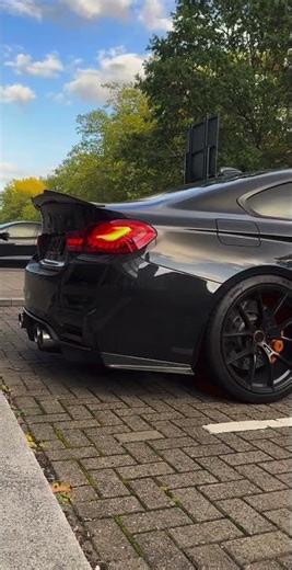 Bmw m4 cold start exhaust ⭐️ #bmw #m4competition #automobile #bmwmmotorsport #bmwlife