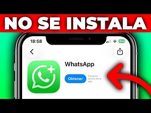 Solución No Se Puede Instalar WhatsApp (2026) | Por Qué No Puedo instalar WhatsApp?