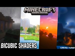 Minecraft PE 『Bicubic Shader』• Most Beautiful MCPE Ultra Realistic Shader Pack 「Bicubic Shader MCPE」