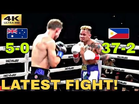 LATEST FIGHT! ALBERT PAGARA (PHILIPPINES) VS BILLY POLKINGHORN (AUSTRALIA) FIGHT HIGHLIGHTS