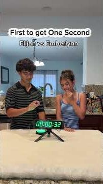 First to 1 second! #challenge #gamechallengeathome #games