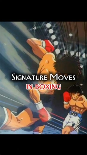signature moves in boxing anime edition#hajimenoippo #boxing #mindset #discipline #fypp #animeedit