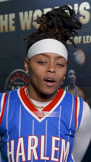 As we continue to highlight 100 years of Black History and Harlem Globetrotters History— Torch widely heralded as the “Queen of the Crossover” and owner of some of the best handles on Earth, ‘Torch’ George brings the fire every time she steps onto the court with her razor-sharp shooting skills and ankle-breaking dribbling moves. she made Globetrotter history when she became the first of the team’s female stars to own her own Guinness World Record title and the first ever show woman. Check out th