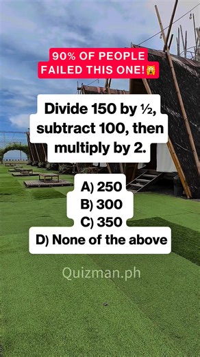 Math Problem Solving #mathematics #letexam2026 #LogicChallenge #brainpower #BrainTeaserFun #Analogy #millionaire #fblifestyle | 𝚀𝚞𝚒𝚣𝚖𝚊𝚗.𝚙𝚑 𝟸.𝟶