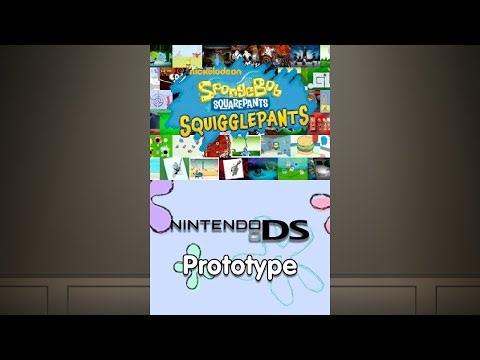 SpongeBob SquigglePants (Cancelled DS Prototype) - Full Playthrough