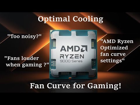 I share my Fan curve for AMD Ryzen CPUs & Gaming! Good cooling and less distracting noises!