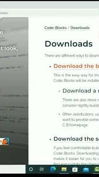 How to download Code Blocks IDE