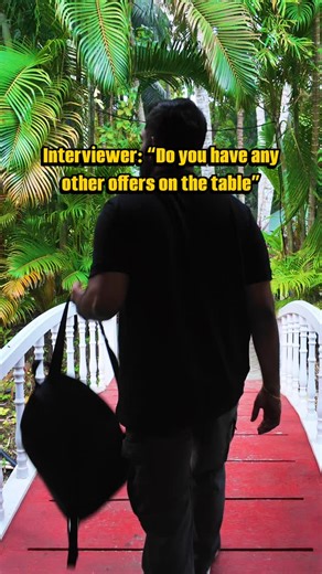 Jabez Ivan Joshiraj on Instagram: "👀 Interviewer: “Do you have other offers?” Let’s be honest. This is one of the classic HR questions used to quietly lower your price tag. Not evil. Just business. 💬 Comment “Flip” and I’ll share my “Flip The Script” Manual → 5 HR trap questions & exactly how to beat them. First, what NOT to say ❌ ❌ “No, you’re the only company I’m talking to.” ❌ “Not yet… I’m still hoping for something.” ❌ “Yes, I have many offers.” ❌ Oversharing your entire interview pipelin