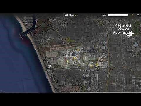 Los Angeles KLAX Flightradar24 Livestream with Tower Live Air Traffic Control 18/09/2025
